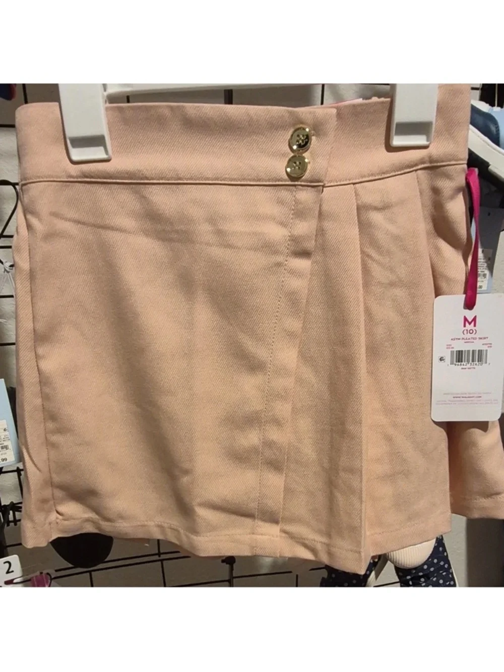Justice Pleated skort size medium 10. Nwt